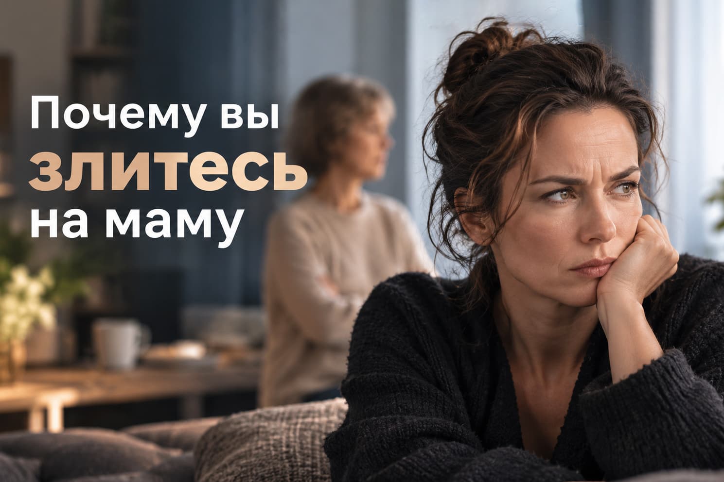 Почему вы до сих пор злитесь на маму — и как перестать быть вечным ребёнком